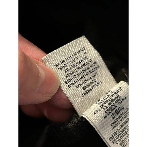 Free People Black Distressed Skinny Leg Jeans, Size 28 - Picture 5 of 5